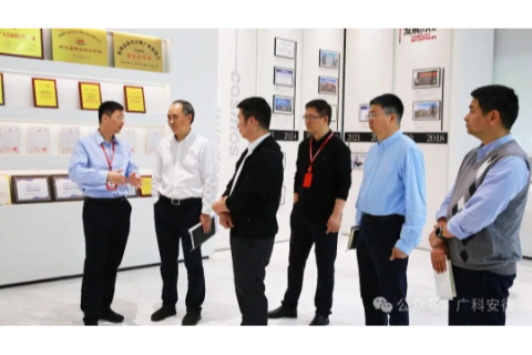 深耕精准检测 赋能AI医疗——杭州市经信局党组成员、副局长李明松一行莅临广科安德考察指导